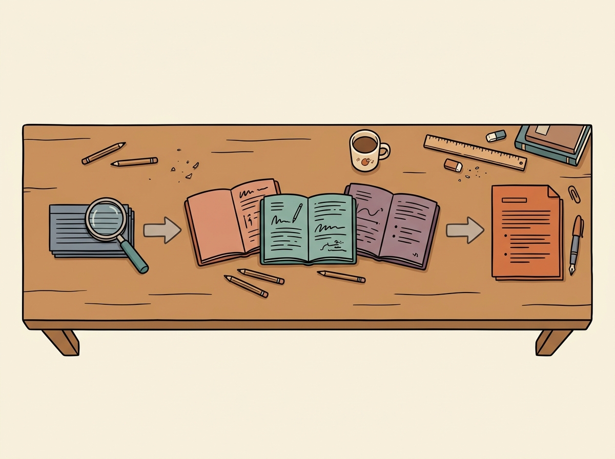 Diagram of the Off Prompt AI publishing pipeline